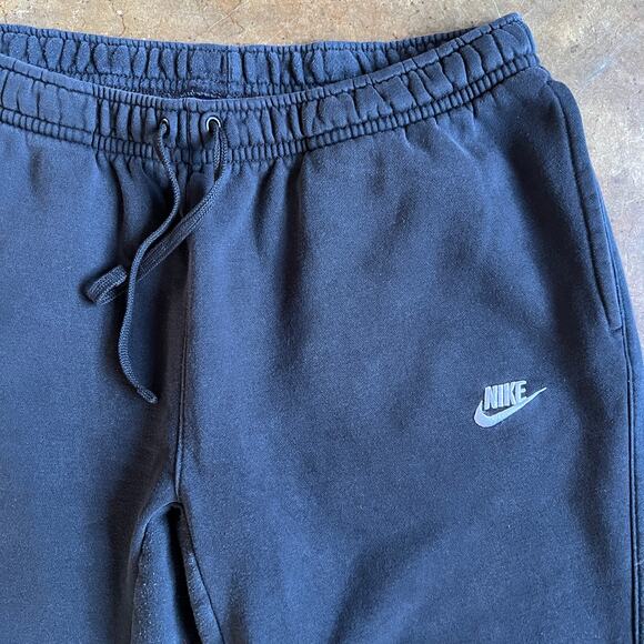 VTG 80s Nike Blue Label Men's Black Sweatpants XL - Picture 1 of 8
